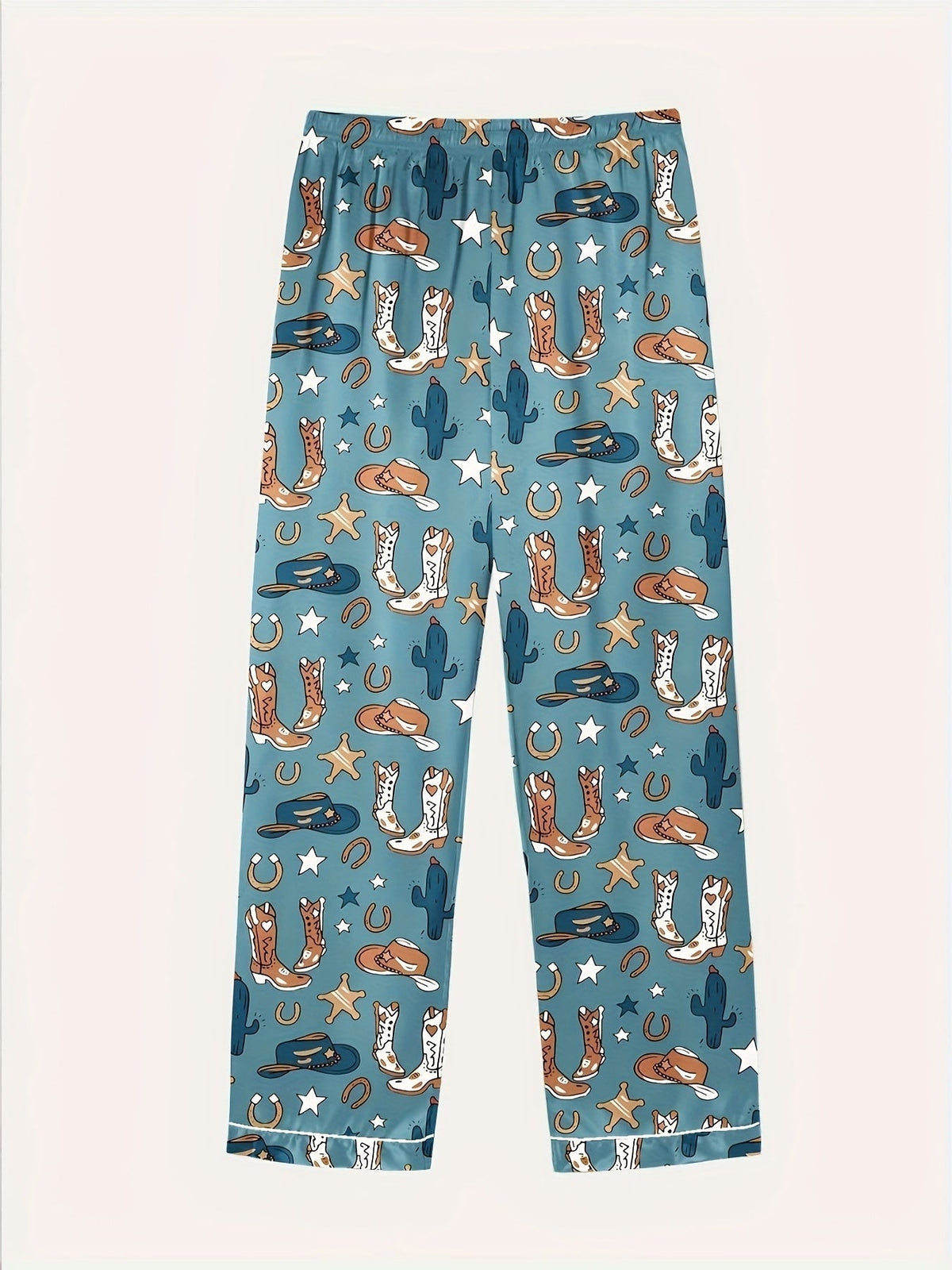 Wild West Vibes Nightwear Set (3-Piece Combo)