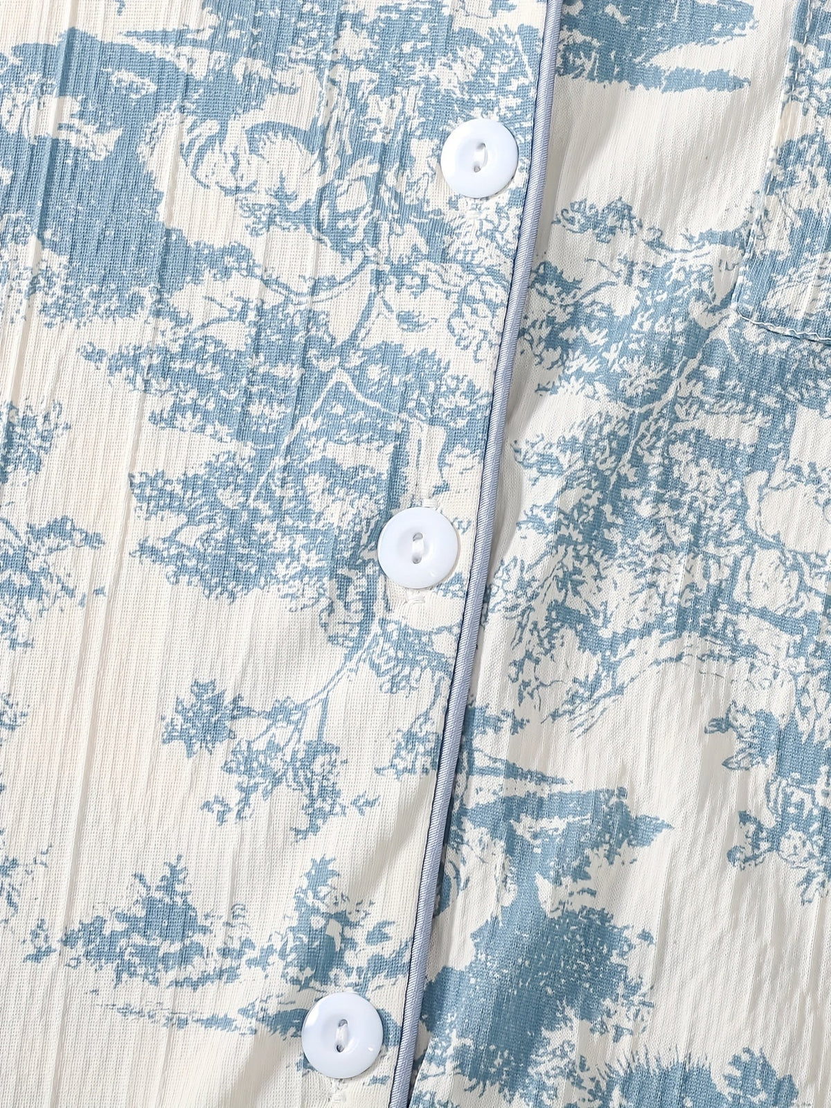 Women’s 3-Piece Printed Pajama Set (Shirt + Pajama + Shorts)