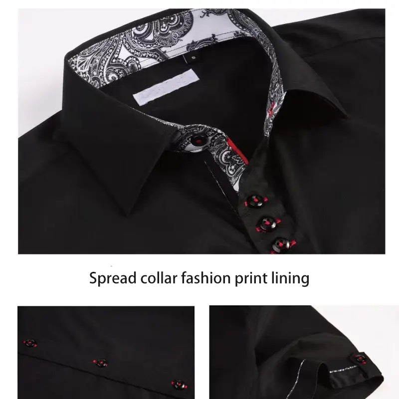Fashion Men Button Down Shirts Casual Fit Short Sleeve Shirt (Pack of 4)