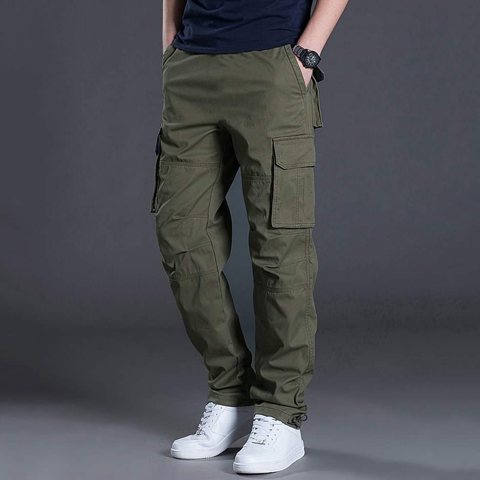 MEN SUMMER TROUSER CARGO PANTS  (PACK - 2)