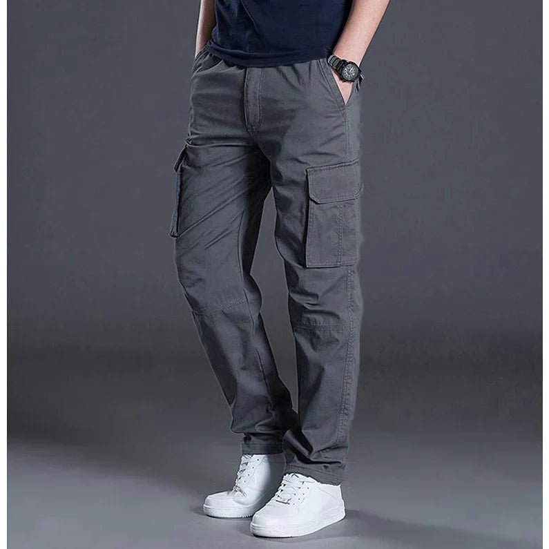 MEN SUMMER CARGO TROUSERS (PACK OF  2).