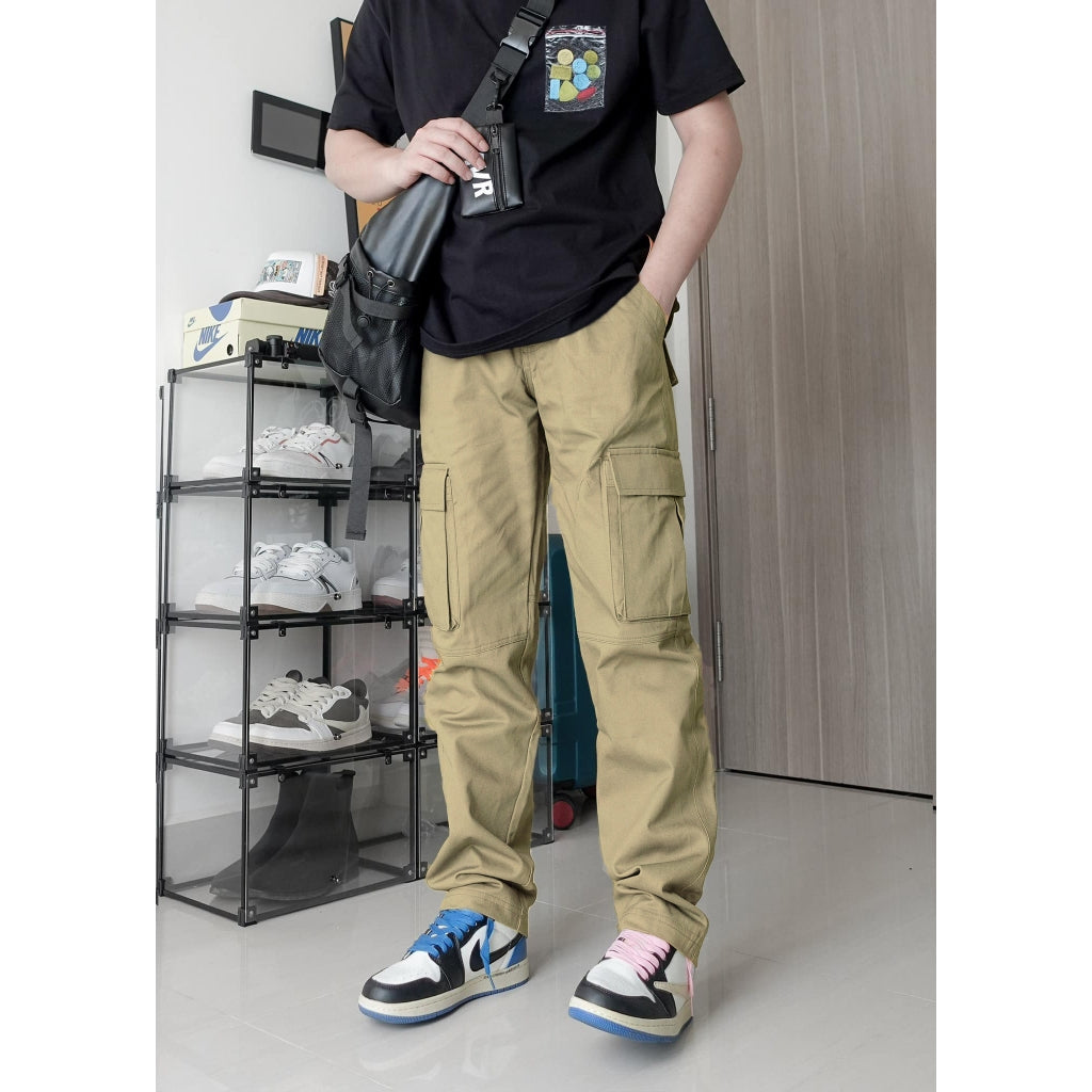 MEN CASUAL SUMMER CARGO PANTS  (Pack of 2)