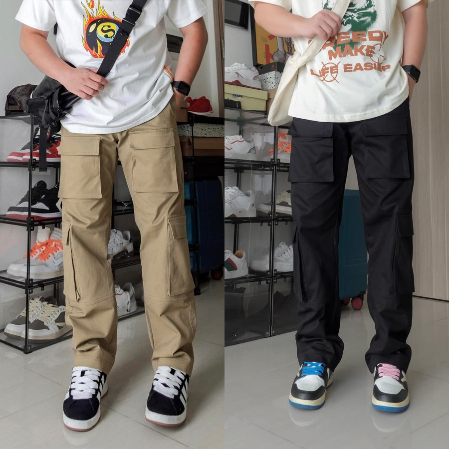 MEN CASUAL SUMMER TROUSER PANTS  (Pack- 2)