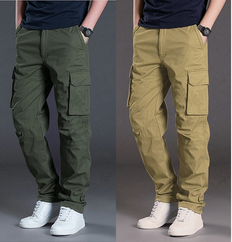 MEN CASUAL SUMMER CARGO PANTS  (Pack of 2)